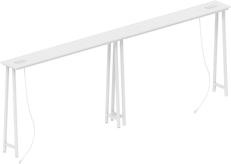 15CM Wide Console Tables Long Narrow Hallway (Set of 2)