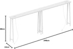 15CM Wide Console Tables Long Narrow Hallway (Set of 2)