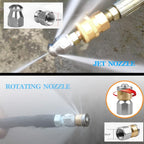 15m Pressure Washer Drain Pipe Hose Cleaning Kit