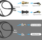 15m Pressure Washer Drain Pipe Hose Cleaning Kit