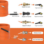 15m Pressure Washer Drain Pipe Hose Cleaning Kit