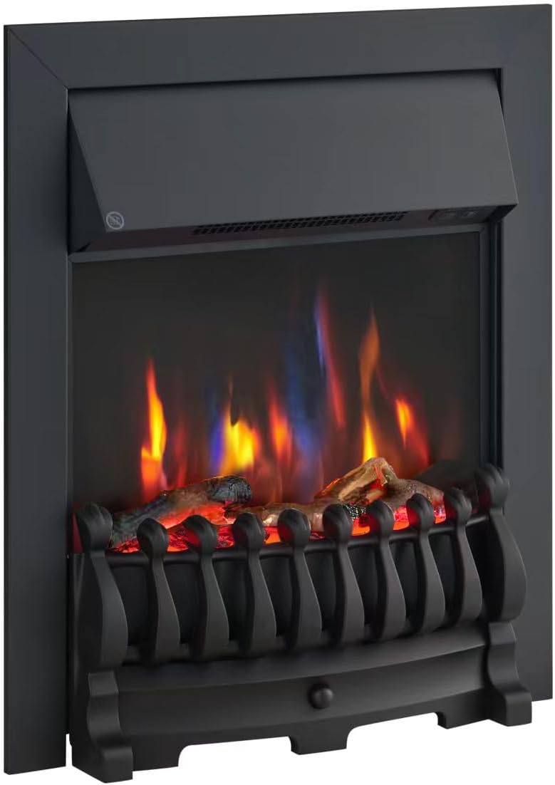 16" Freestanding Electric Fireplace Insert Blenheim Fret Verona