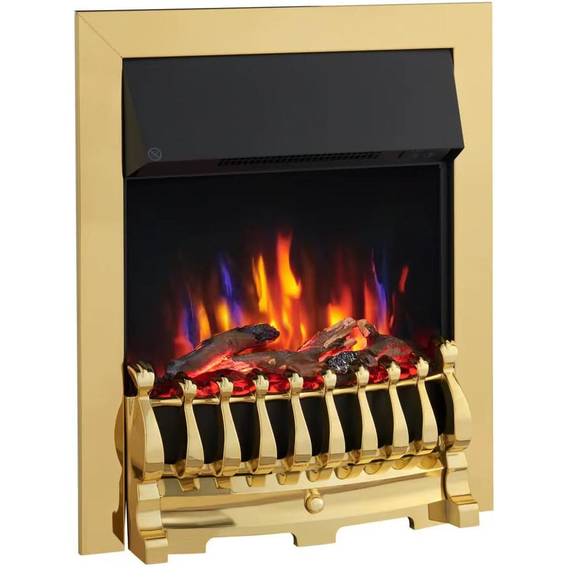 16" Freestanding Electric Fireplace Insert Blenheim Fret Verona