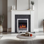 16" Freestanding Electric Fireplace Insert Blenheim Fret Verona