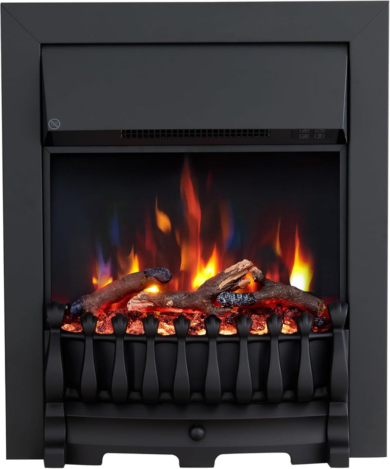 16" Freestanding Electric Fireplace Insert Blenheim Fret Verona