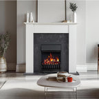 16" Freestanding Electric Fireplace Insert Blenheim Fret Verona