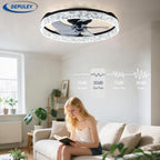 16-Inch Ceiling Fans with Lights: LED Fan Remote