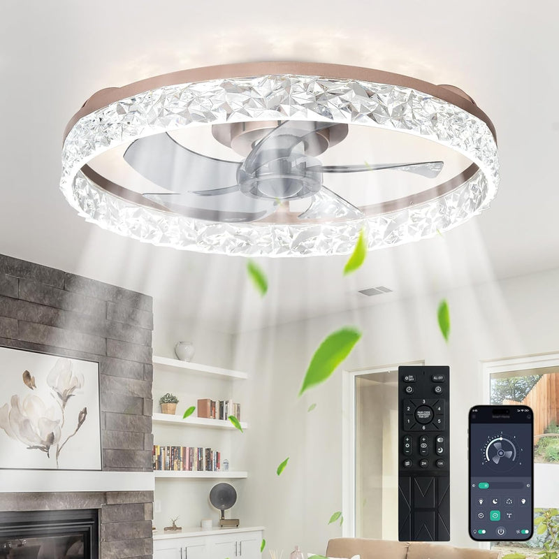 16-Inch Ceiling Fans with Lights: LED Fan Remote