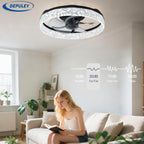 16-Inch Ceiling Fans with Lights: LED Fan Remote