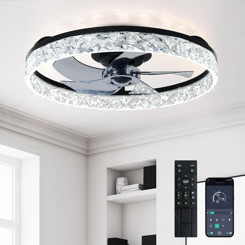 16-Inch Ceiling Fans with Lights: LED Fan Remote