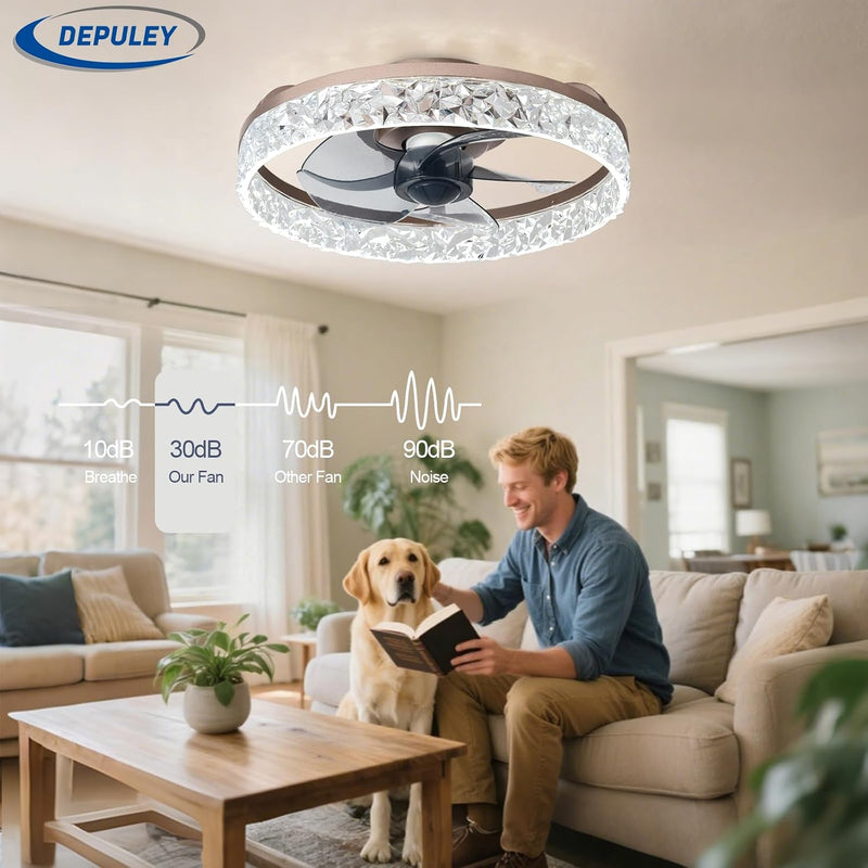16-Inch Ceiling Fans with Lights: LED Fan Remote