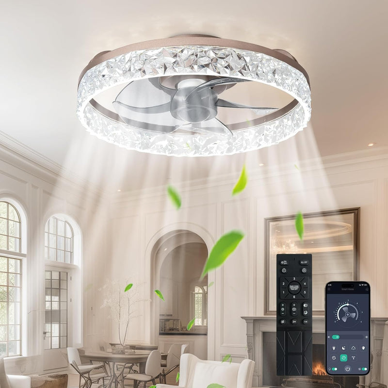 16-Inch Ceiling Fans with Lights: LED Fan Remote