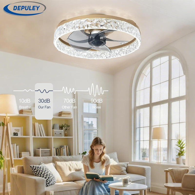 16-Inch Ceiling Fans with Lights: LED Fan Remote