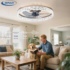 16-Inch Ceiling Fans with Lights: LED Fan Remote