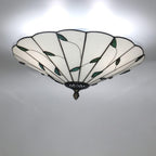 16 Inch Tiffany Style Stained Glass Ceiling Light