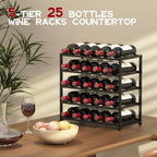 16 Inch Wine Rack with Light LED Liquor
