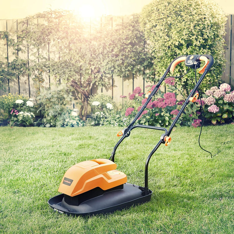 1600W 33CM Hover Mower Non-Collect Corded Powerful Mulching
