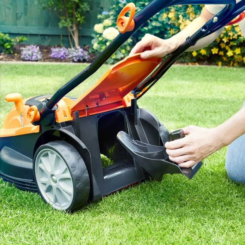 1600W Electric Lawn Mower with 37CM Cutting Width