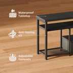 160CM TV Stand Cabinet Unit with Charging Station