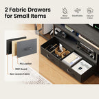 160CM TV Stand Cabinet Unit with Charging Station