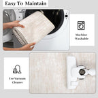 Modern Solid Rug Living Room Washable
