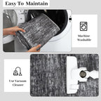 Modern Solid Rug Living Room Washable