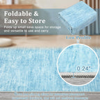 Modern Solid Rug Living Room Washable