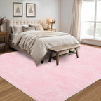 Modern Solid Rug Living Room Washable