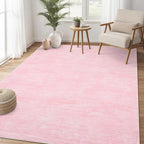 Modern Solid Rug Living Room Washable
