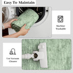 Modern Solid Rug Living Room Washable