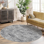 Modern Solid Rug Living Room Washable