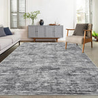 Modern Solid Rug Living Room Washable