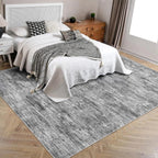 Modern Solid Rug Living Room Washable
