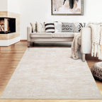Modern Solid Rug Living Room Washable