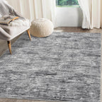 Modern Solid Rug Living Room Washable