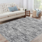 Modern Solid Rug Living Room Washable