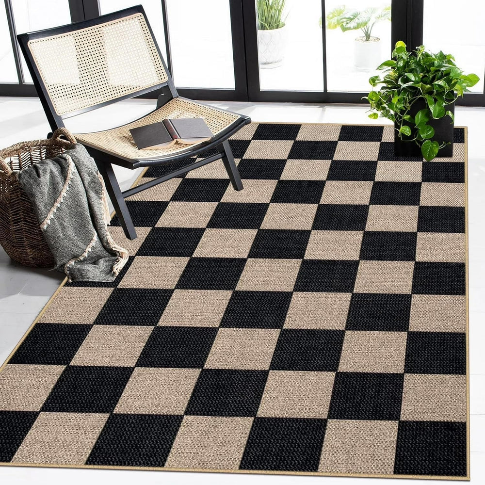 160x230CM Washable Rugs Living Room Non Slip Area
