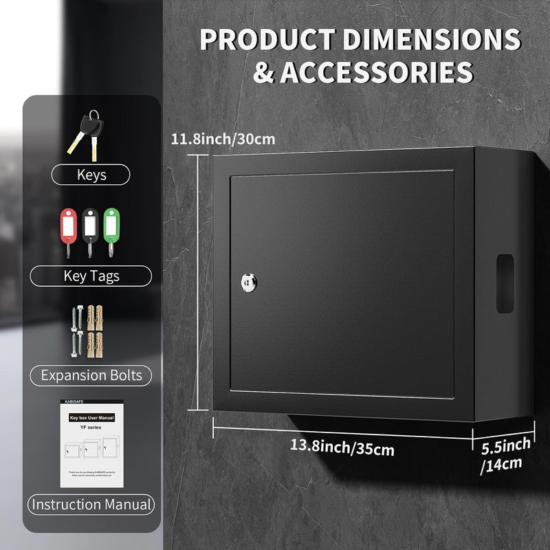 166 Position Key Cabinet Wall Mounted Steel Lock