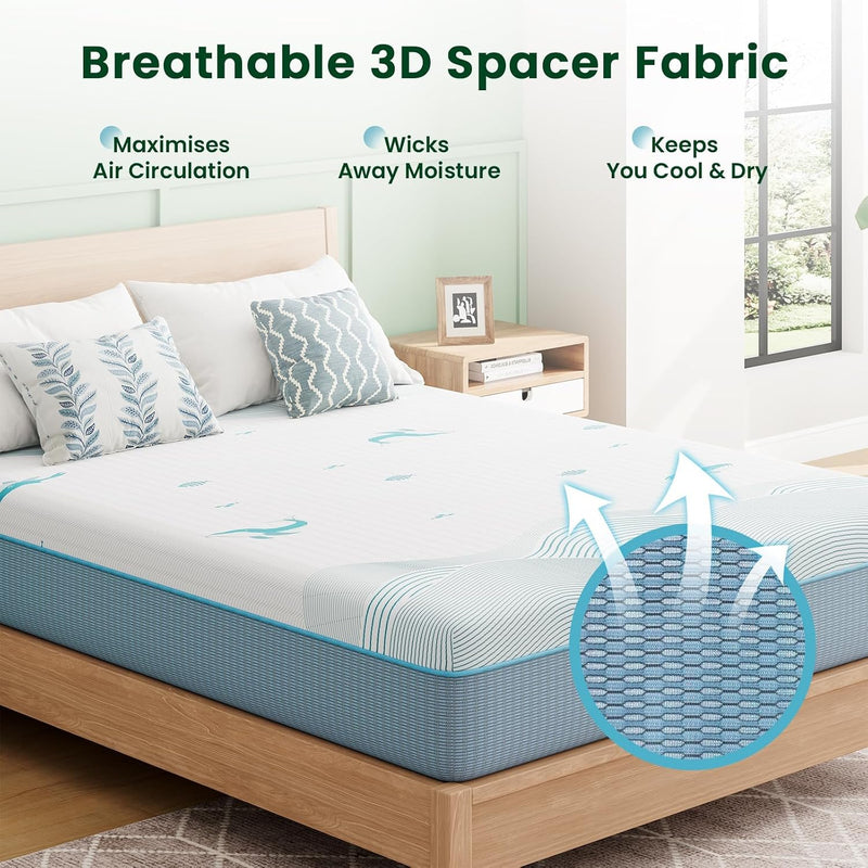 16CM Ocean-Inspired Memory Foam Mattress Medium