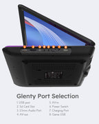 17.5'' Portable Dvd Player with 15.6" Large HD