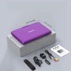 17.5'' Portable Dvd Player with 15.6" Large HD