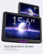17.5'' Portable Dvd Player with 15.6" Large HD