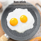 17 Pieces Non Stick Pots and Pans Set
