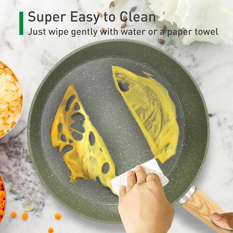 17 Pieces Non Stick Pots and Pans Set