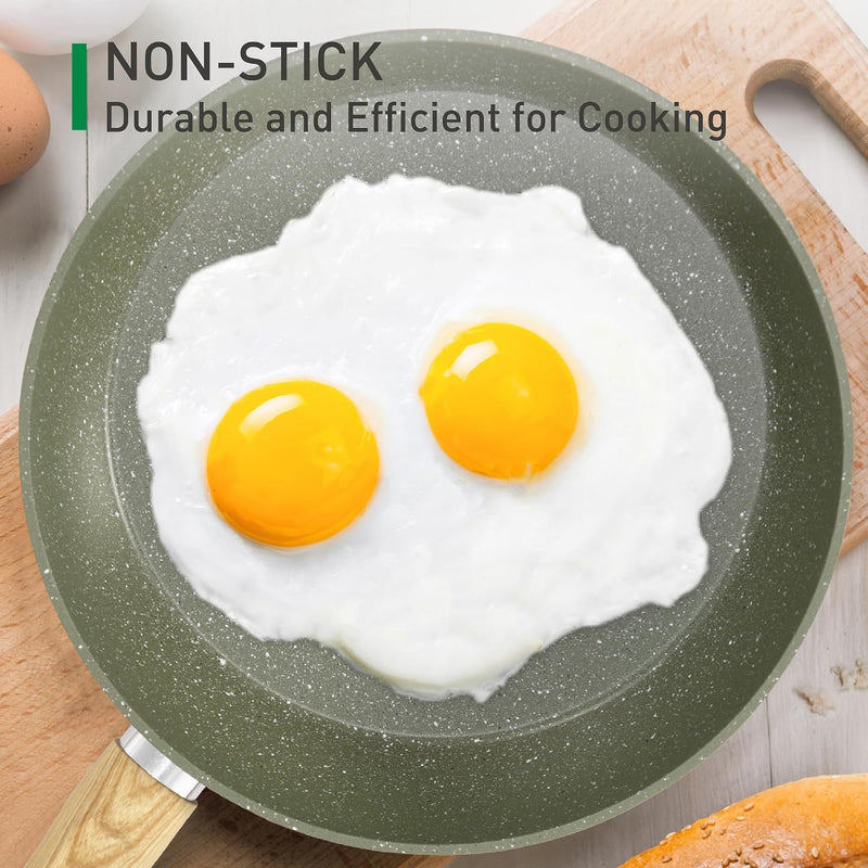 17 Pieces Non Stick Pots and Pans Set
