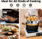 17 Pieces Non Stick Pots and Pans Set
