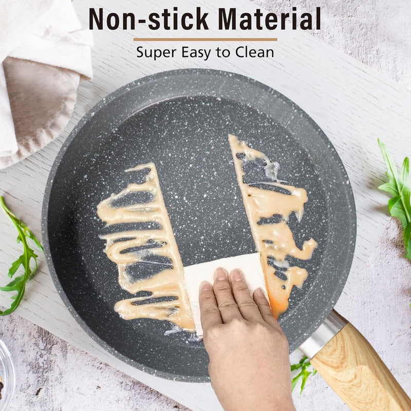 17 Pieces Non Stick Pots and Pans Set