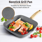 17 Pieces Non Stick Pots and Pans Set