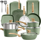 17 Pieces Non Stick Pots and Pans Set
