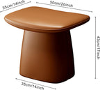 17" Vanity Stool Makeup Chair Solid Wood Foot